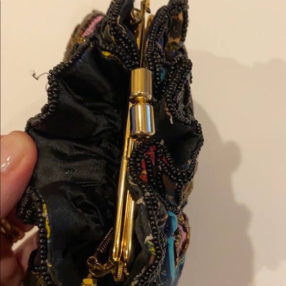 Antique/Vintage Beautiful Beaded Evening Purse - Picture 8 of 9